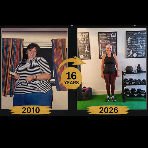 Lisa's transformation with Fulford Fitness